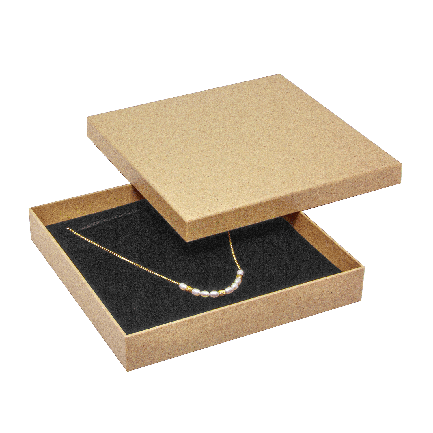 Boîtes plastiques bio pour colliers