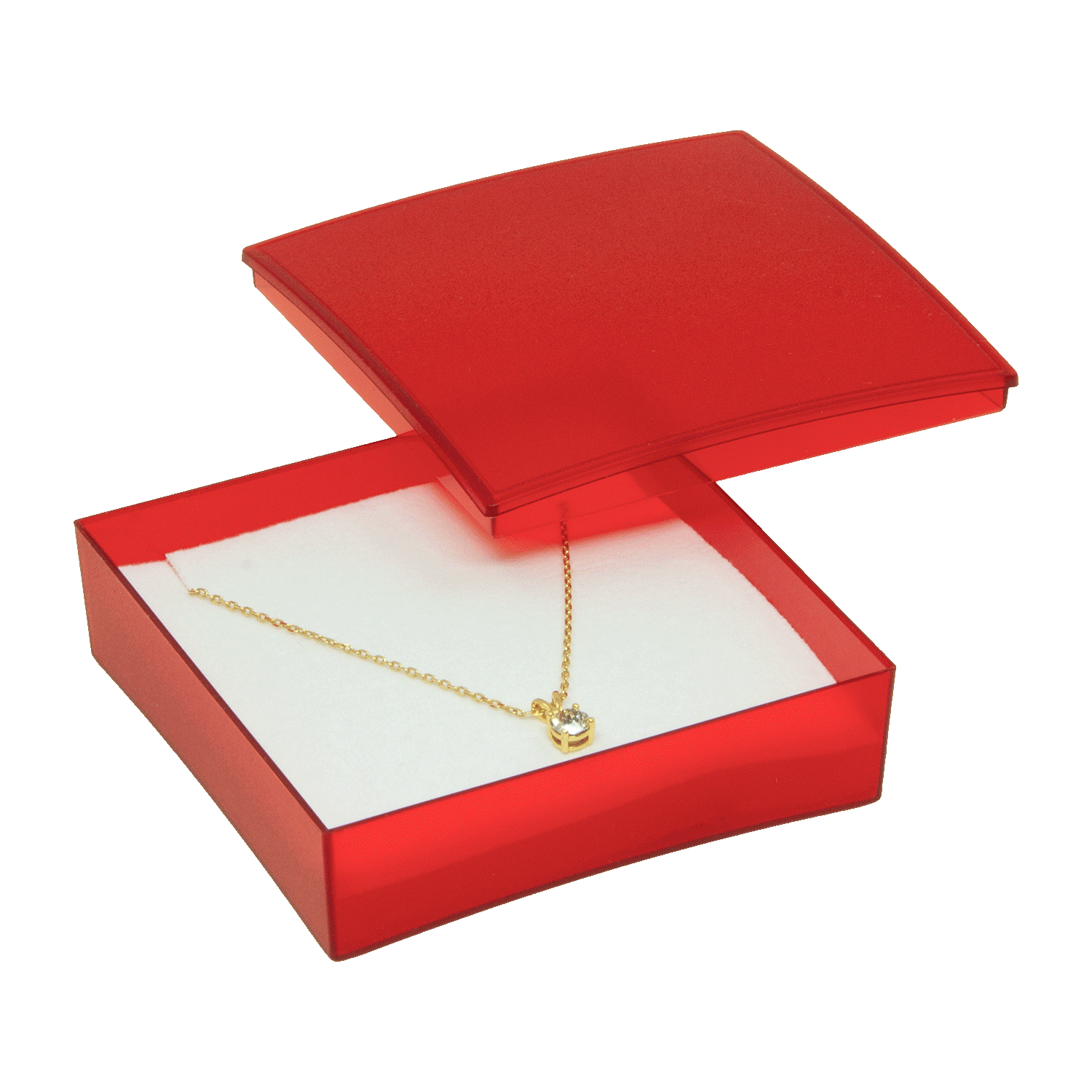 Boîtes plastiques pour pendentifs - boucles d'oreilles - set