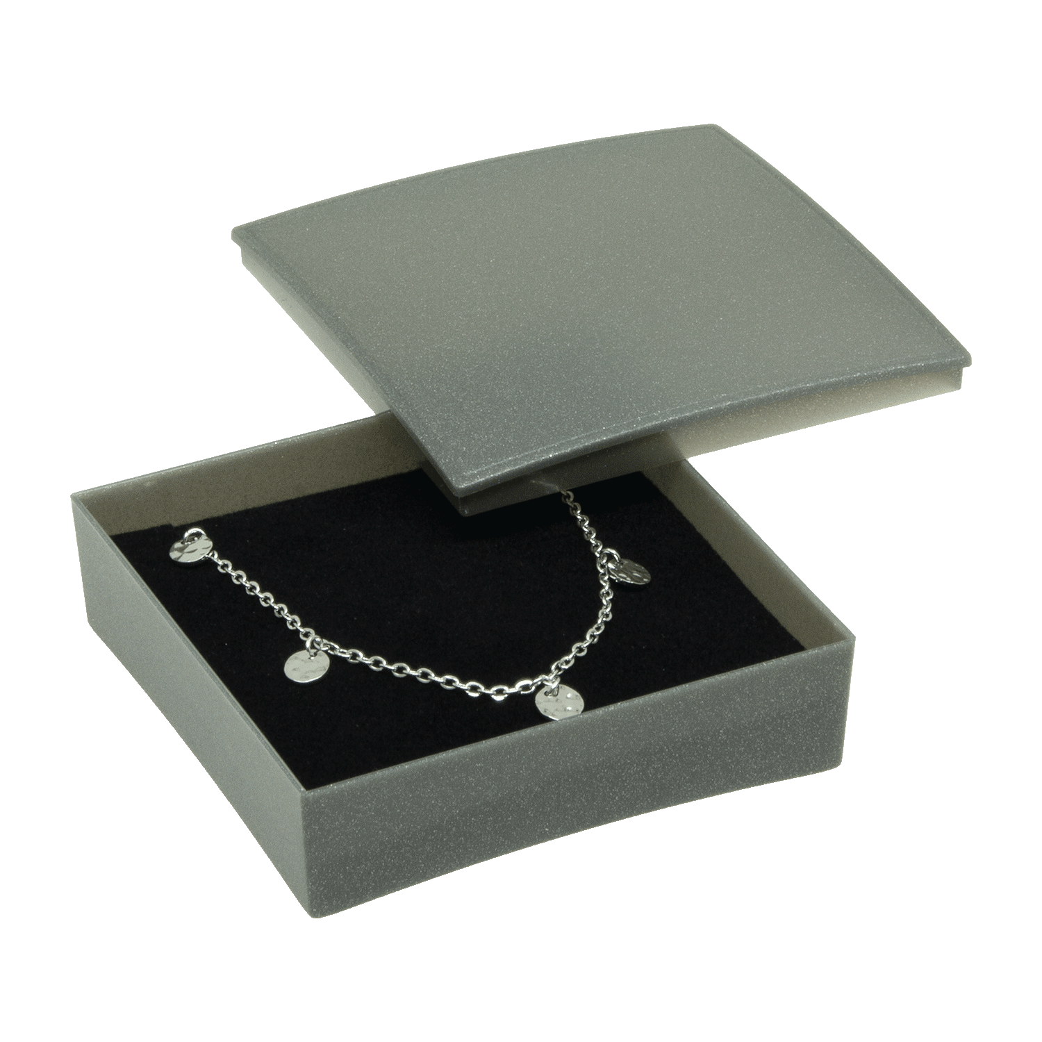 Boîtes plastiques pour pendentifs - boucles d'oreilles - set