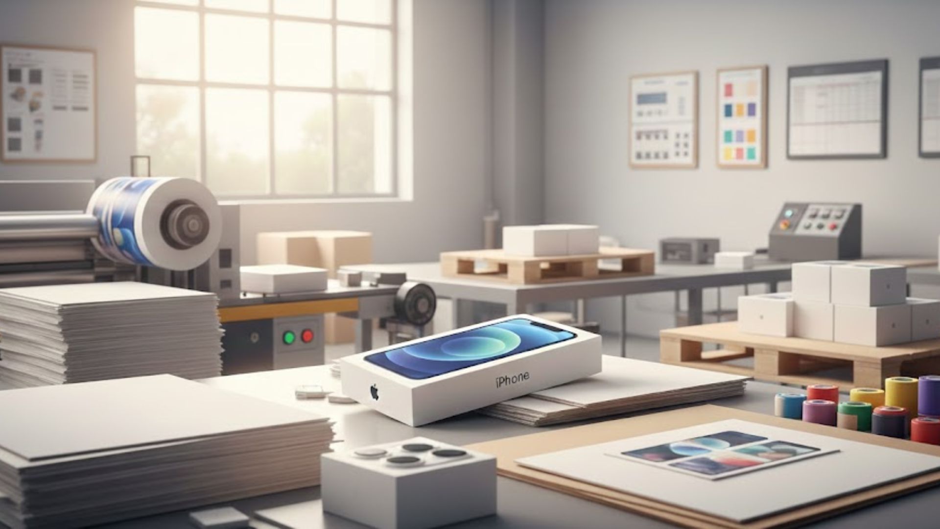 Matériaux utilisés et conception de l'emballage Apple