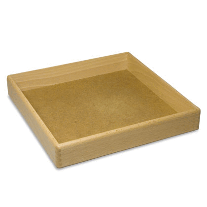 Schmuck-Vorlagetabletts aus Holz - 40 mm hoch