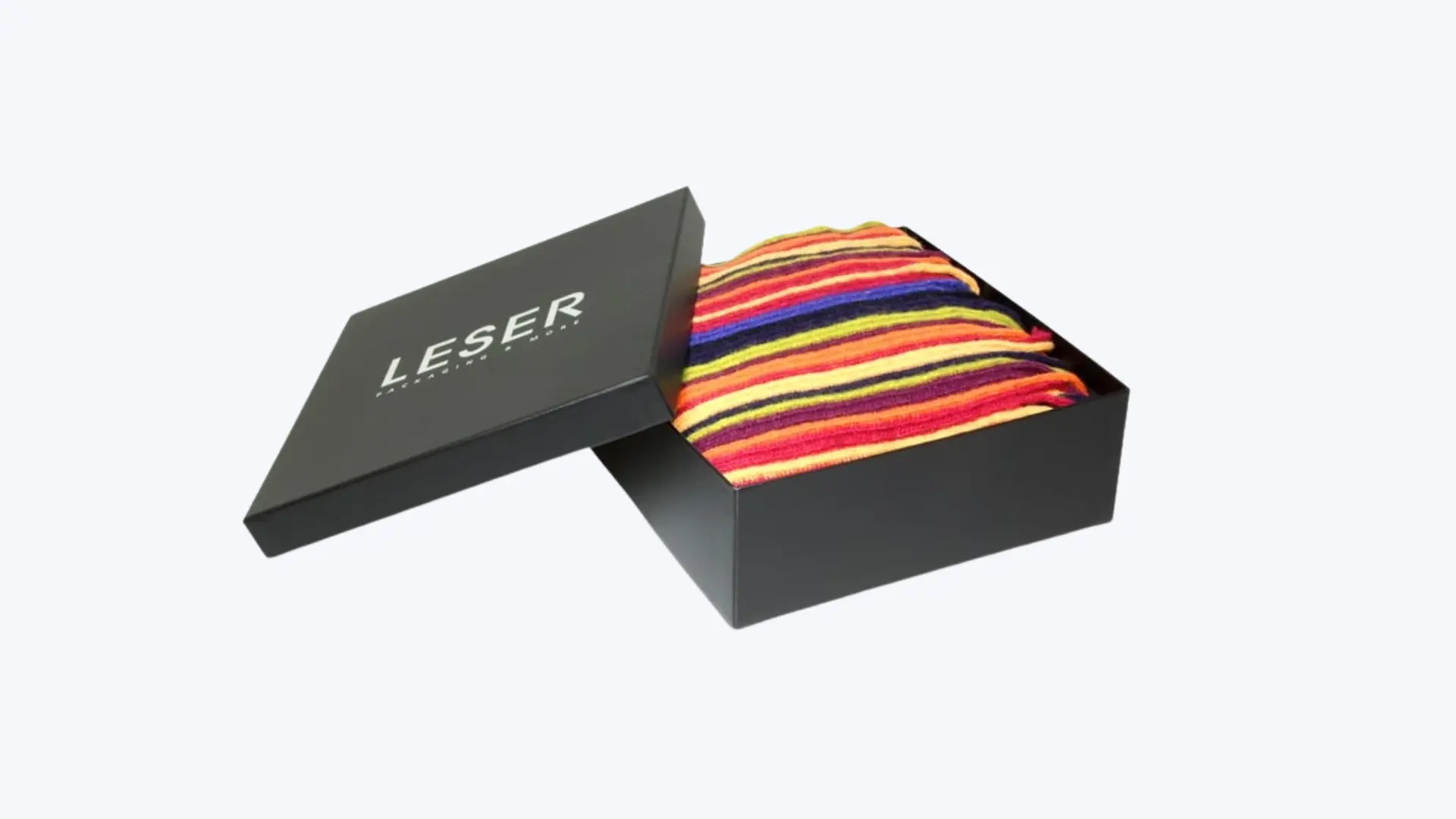 Schachteln für Schals