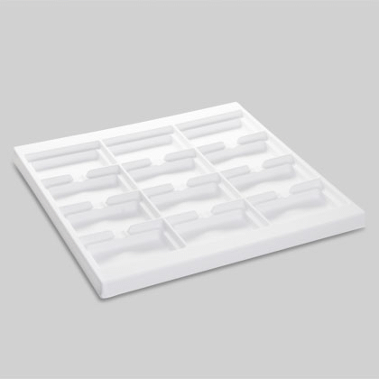 Intérieur thermo avec 12 compartiments - 70x45 mm