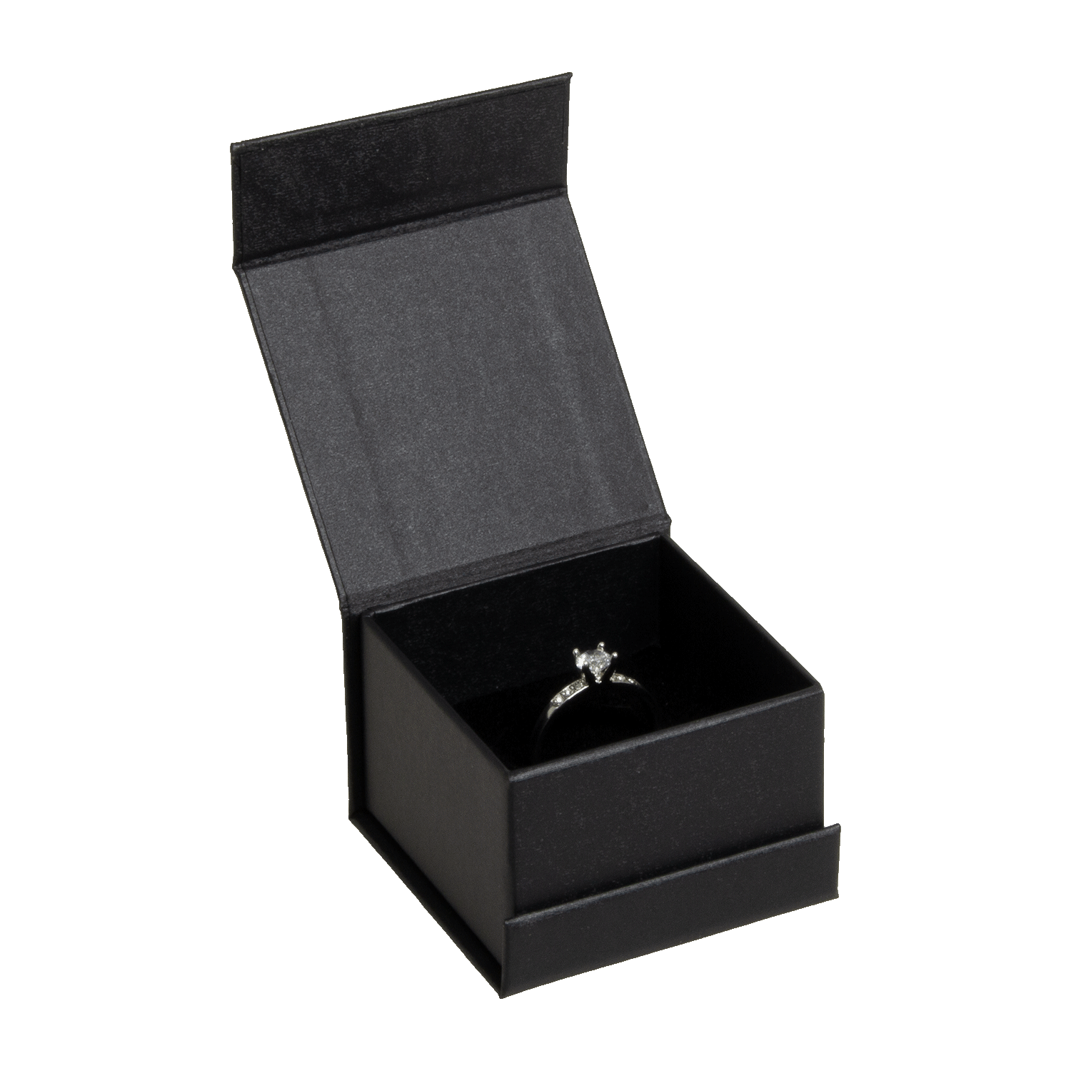 Schmucketuis aus Karton für Ringe - Trauringe - Ohrstecker