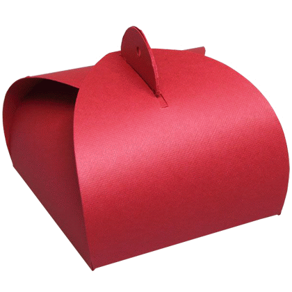 Fixboxen rot / dekor - groß