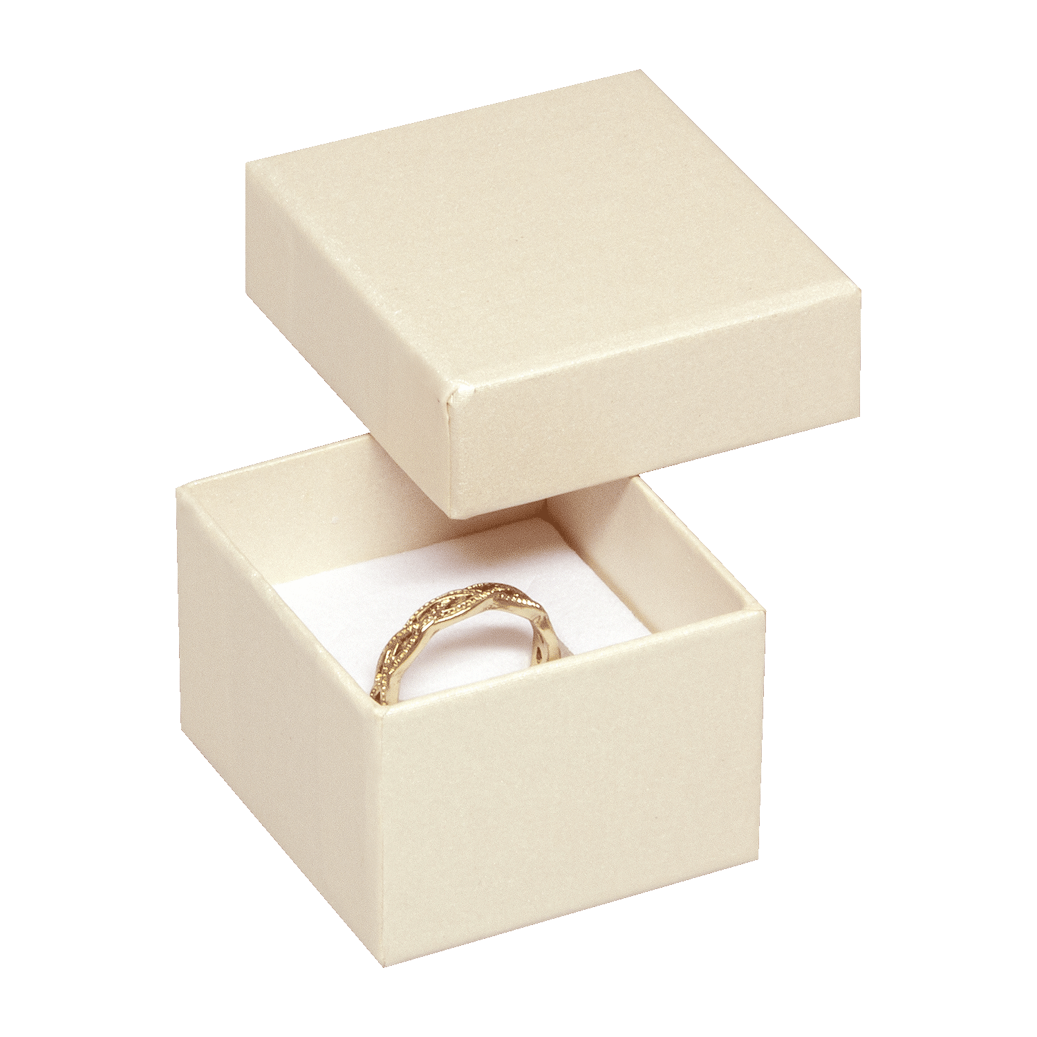 Kartonschachteln für Ringe - Trauringe - Ohrstecker