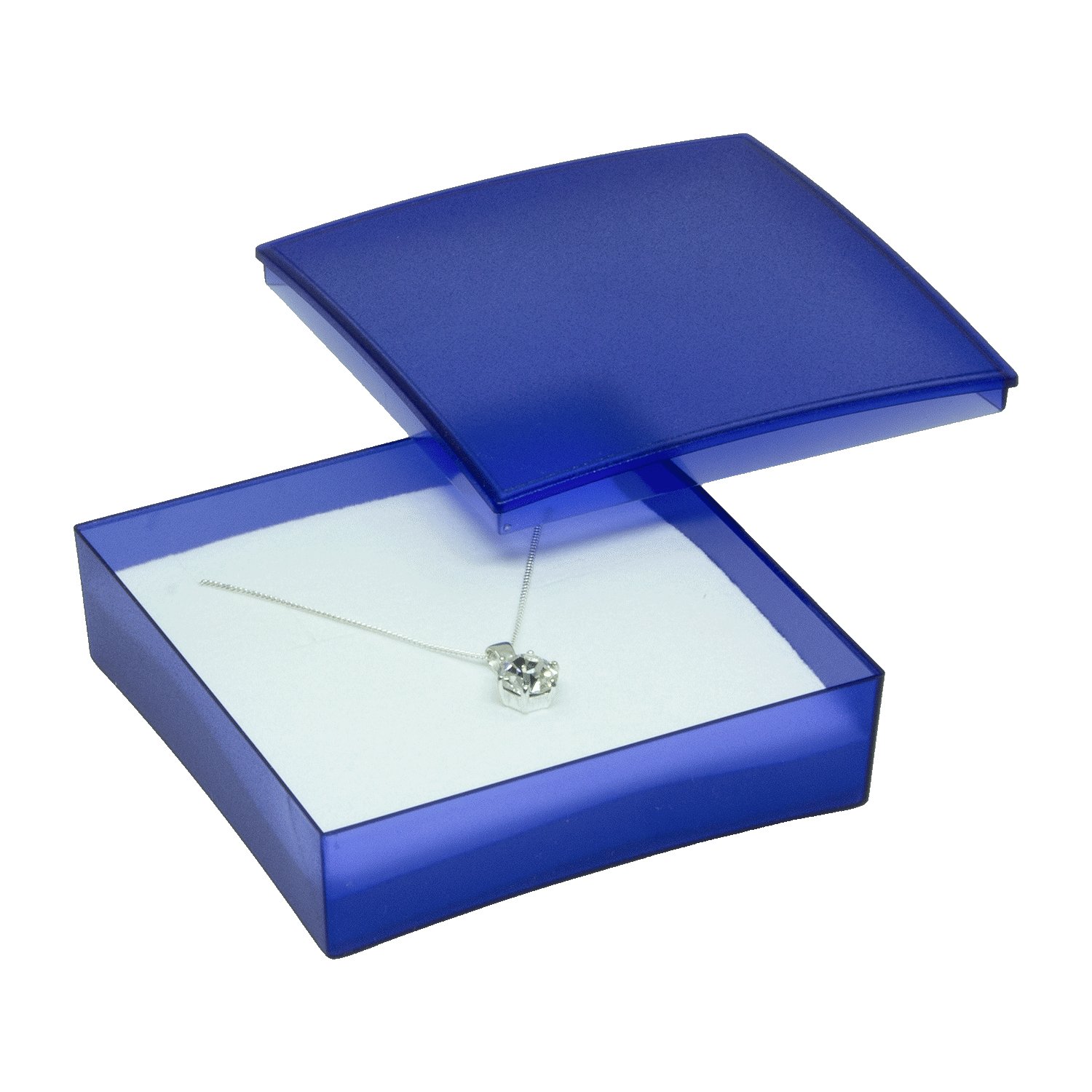 Boîtes plastiques pour pendentifs - boucles d'oreilles - set