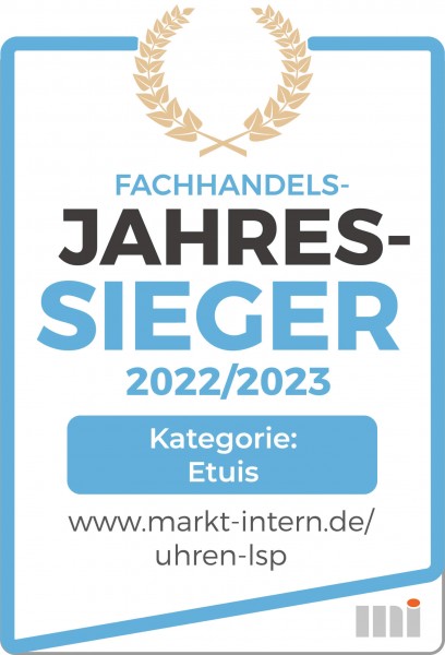 22.11.2023 FACHHANDELS-JAHRESSIEGER 2022/2023 DANS LA CATÉGORIE: ETUIS 22.11.2023 FACHHANDELS-JAHRESSIEGER 2022/2023 DANS LA CATÉGORIE: ETUIS