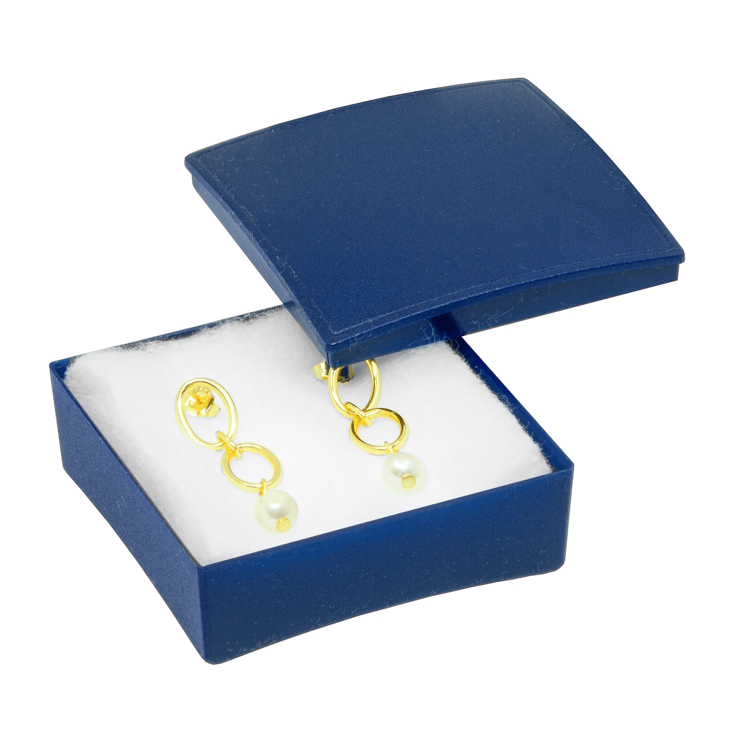 Boîtes plastiques pour pendentifs - boucles d'oreilles