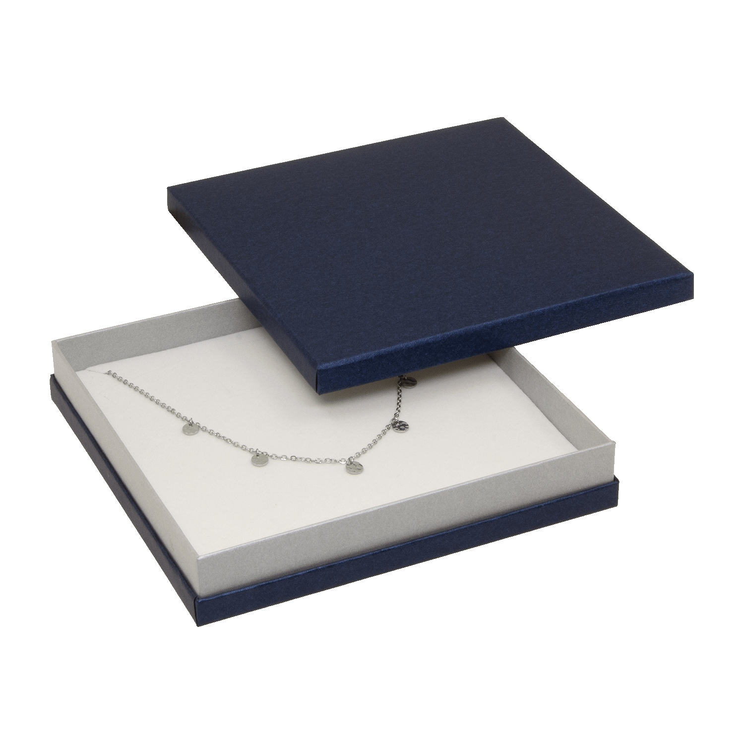 Schmuckschachteln aus Karton für Halsketten - Colliers