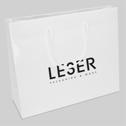 Große Papiertragetaschen für Messen - Ausstellungen