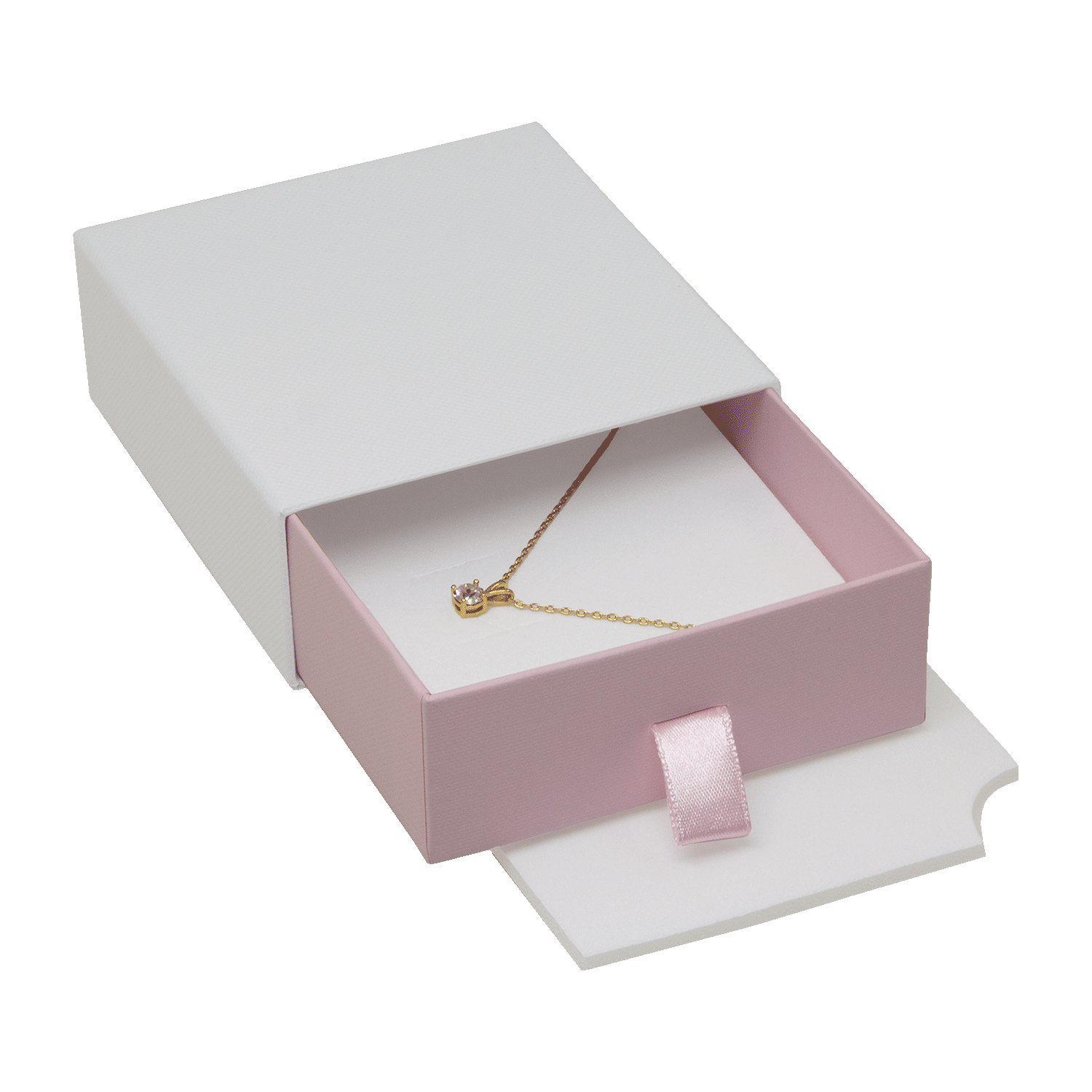 Schuberboxen aus Karton für Kettenanhänger - Ohrringe - Set