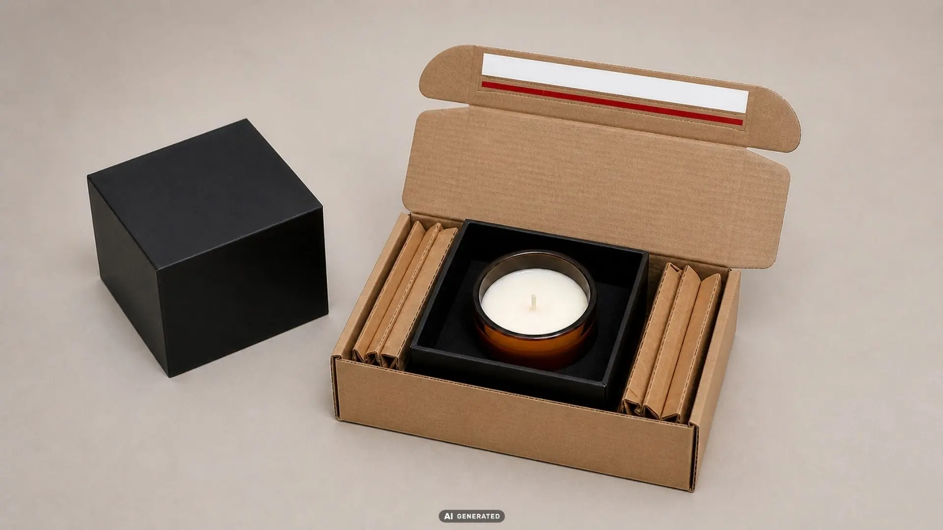 KERZEN VERPACKEN, KURZ ERKLÄRT