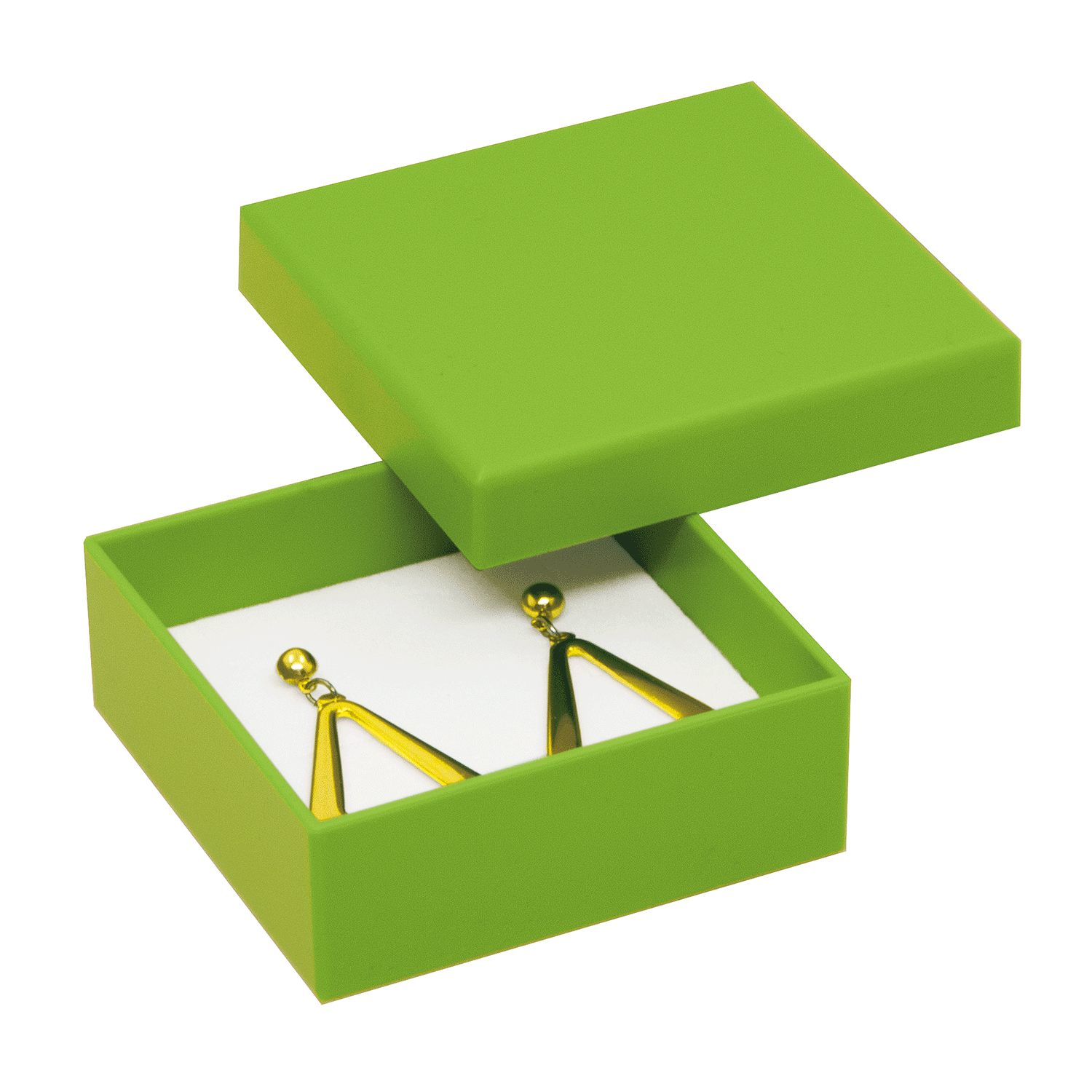 Schmuckschachteln aus Bio-Kunststoff für Kettenanhänger - Ohrringe Schmuckschachteln aus Bio-Kunststoff für Kettenanhänger - Ohrringe