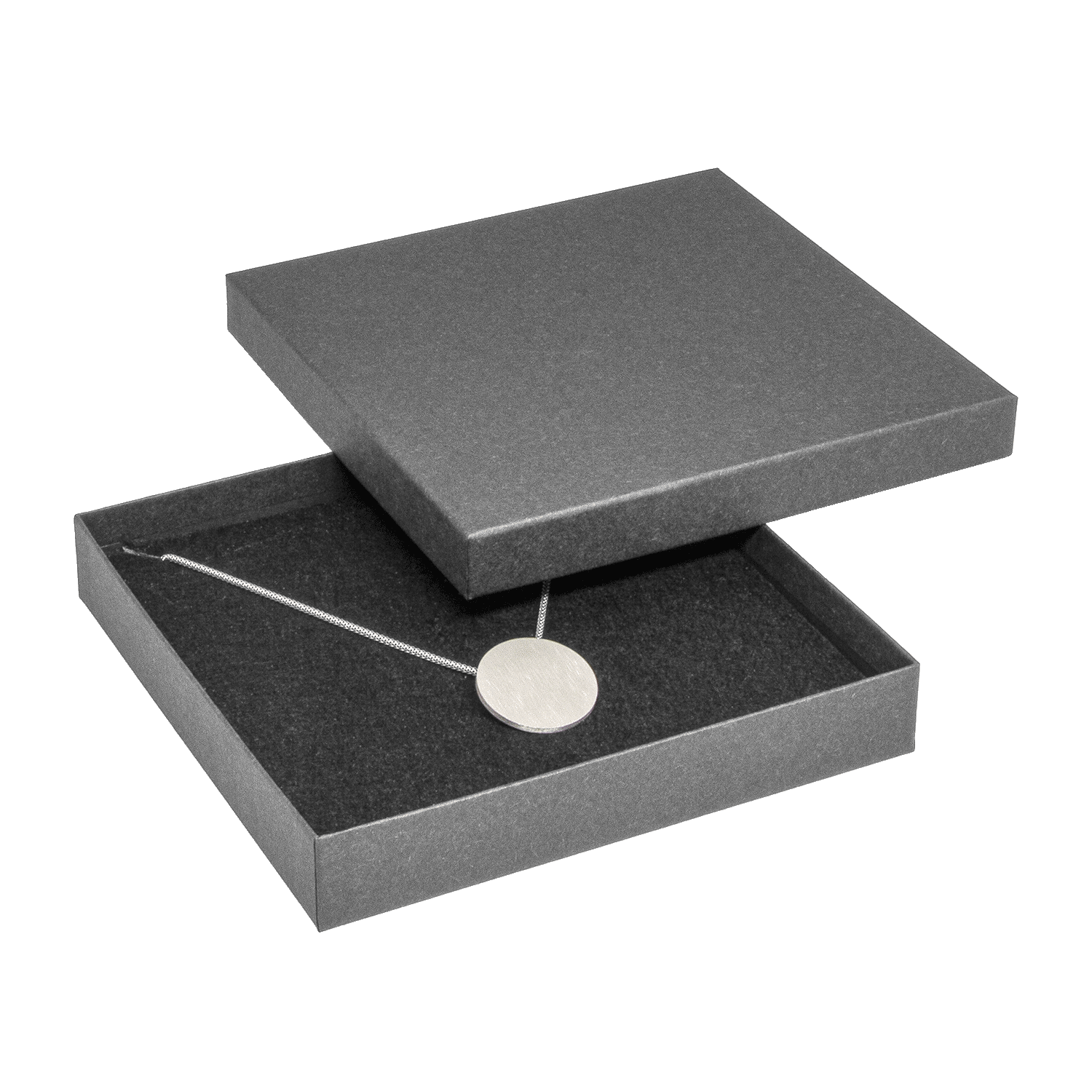 Boîtes à bijoux en carton recyclé pour colliers