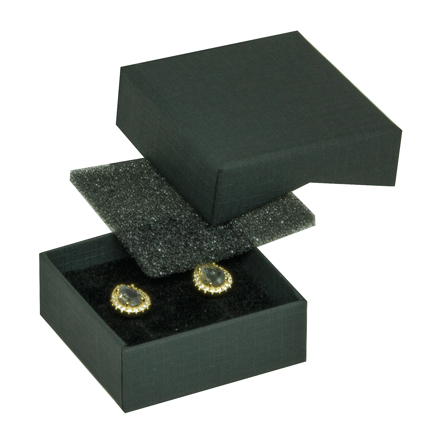 Flache Kartonschachteln für Ohrstecker