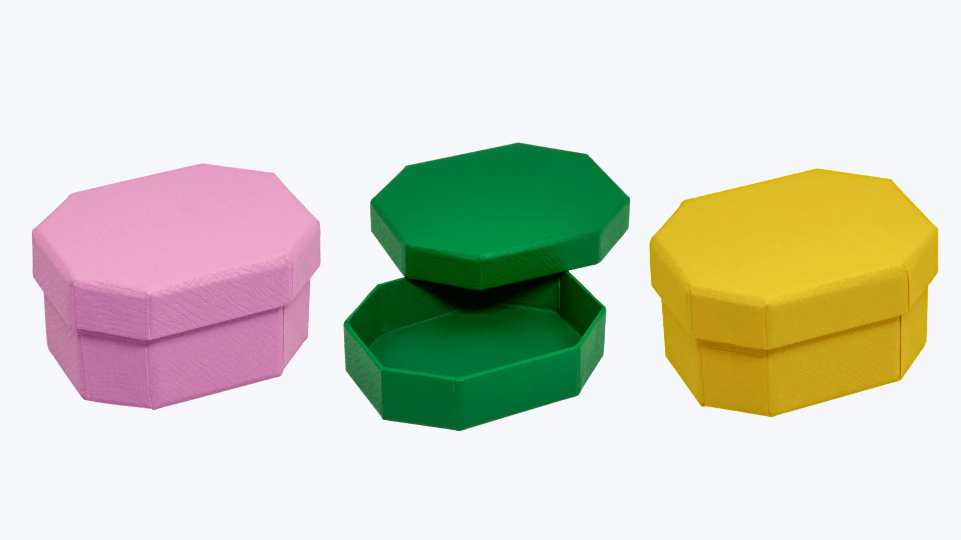 6-eckige oder 8-eckige Verpackungen aus Karton