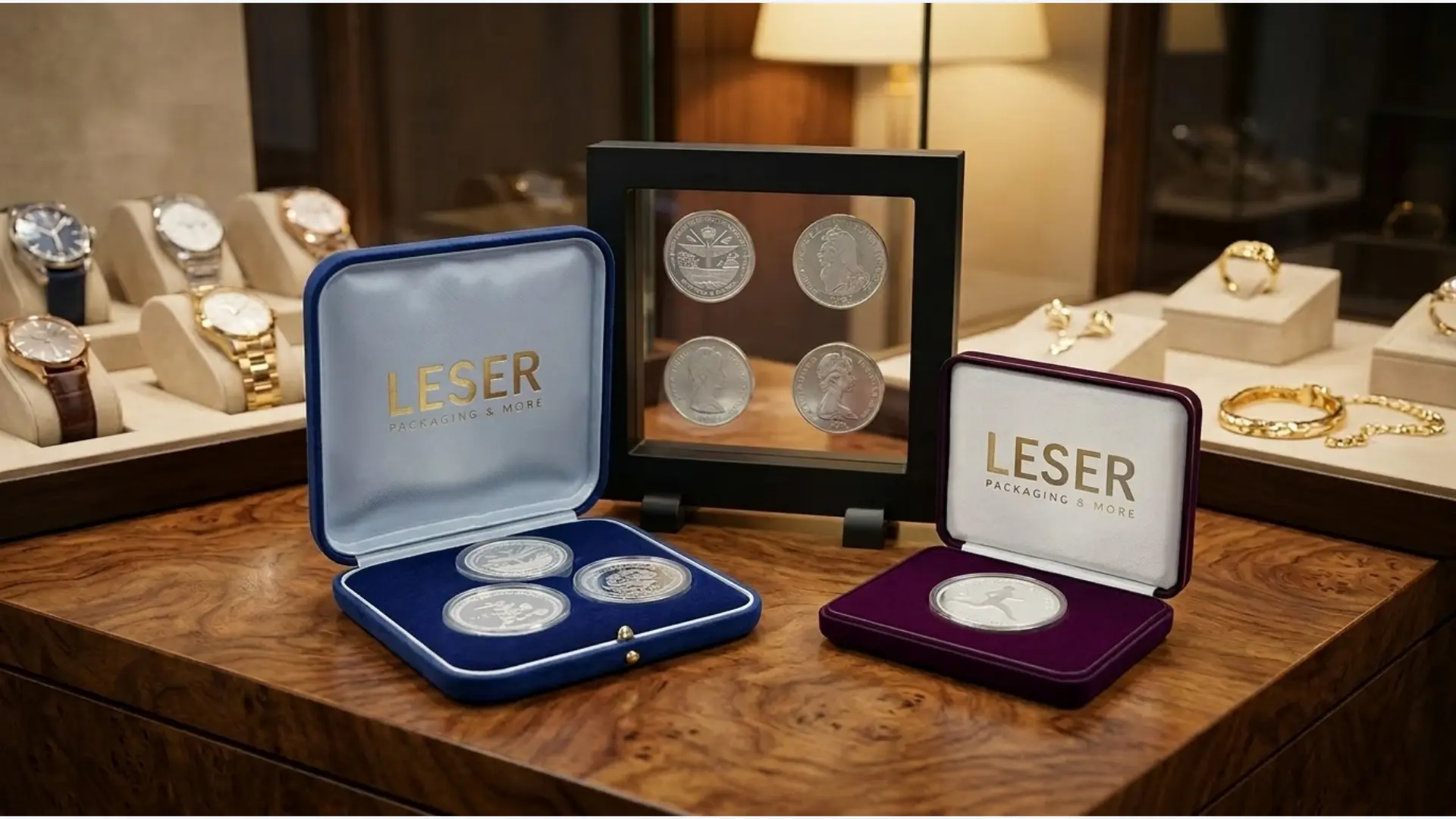 Juwelierbedarf für verschiedene Branchen