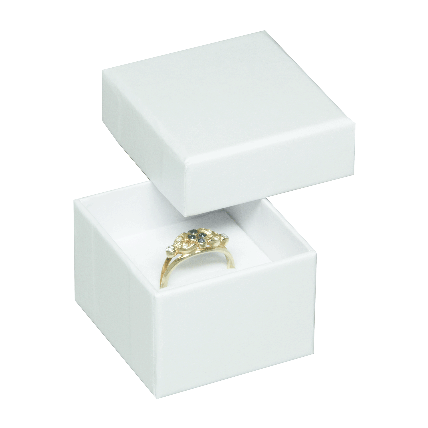 Schmuckschachteln aus Karton für Ringe - Trauringe - Ohrstecker Schmuckschachteln aus Karton für Ringe - Trauringe - Ohrstecker