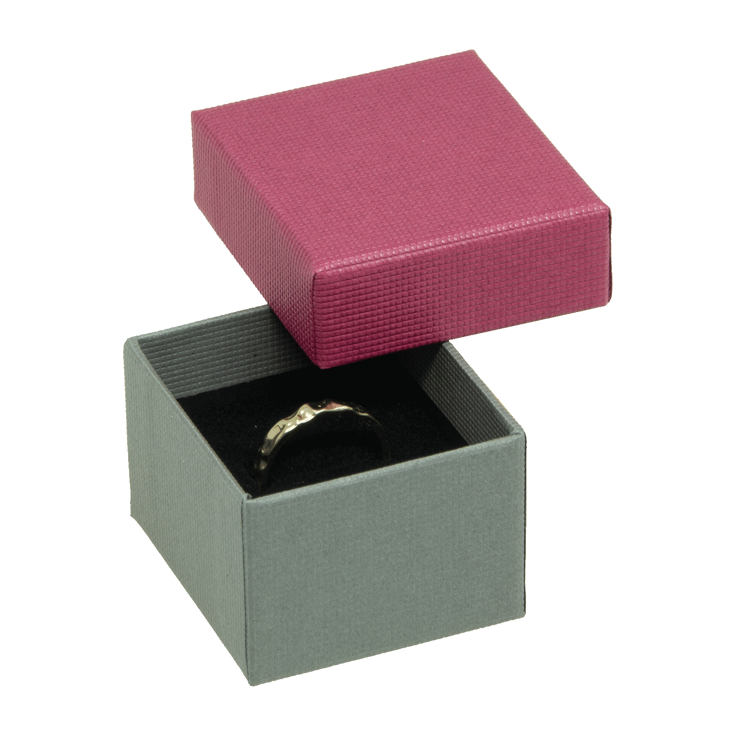 Boîtes à bijoux en carton pour bagues - alliances - boucles d'oreilles Boîtes à bijoux en carton pour bagues - alliances - boucles d'oreilles